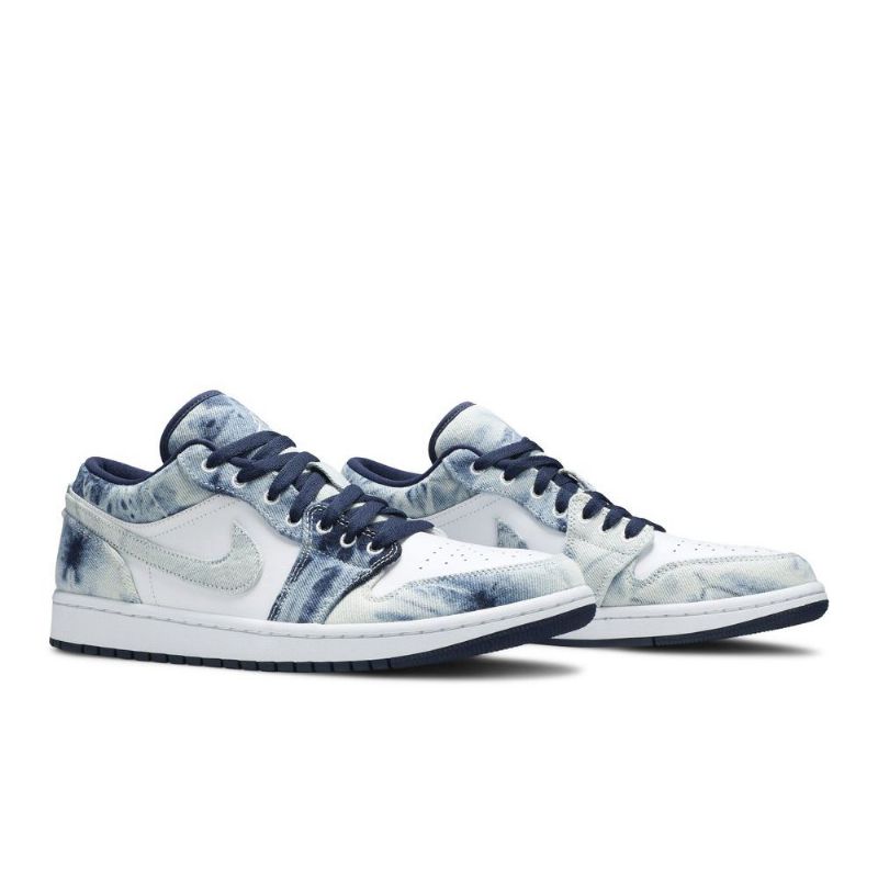 Air Jordan 1 Low Se Sinivalkoiset Miesten Kengät