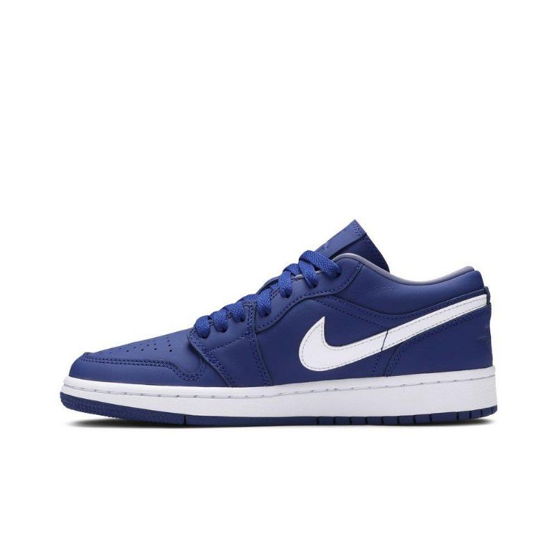 Air Jordan 1 Low Se Sinivalkoiset Naisten Kengät