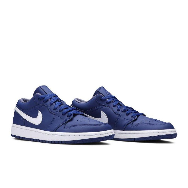 Air Jordan 1 Low Se Sinivalkoiset Naisten Kengät