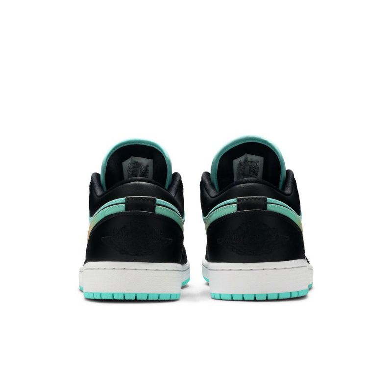 Air Jordan 1 Low Se Turkoosi Musta Vaaleanpunainen Miesten Kengät