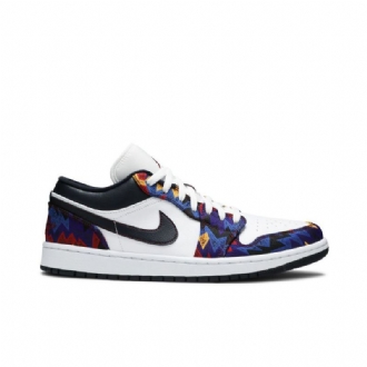 Air Jordan 1 Low Se Valkoinen Moniväriset Miesten Kengät