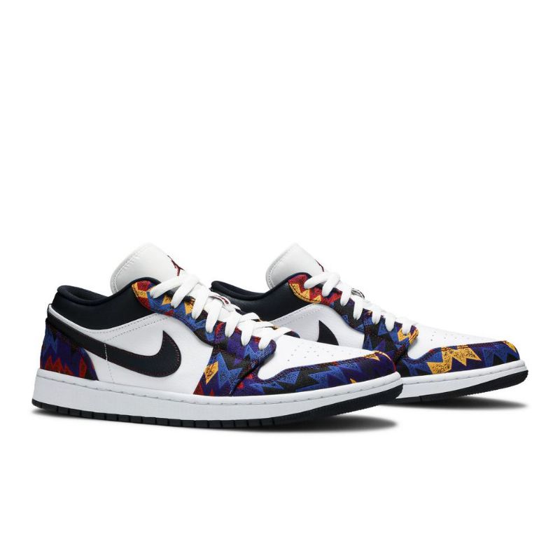 Air Jordan 1 Low Se Valkoinen Moniväriset Miesten Kengät