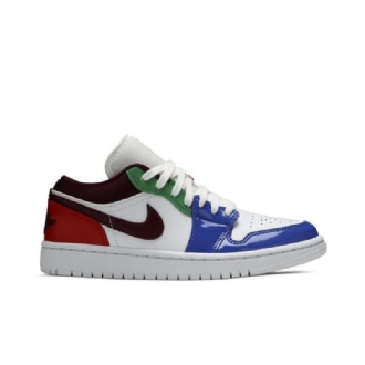 Air Jordan 1 Low Se Valkoinen Moniväriset Naisten Kengät