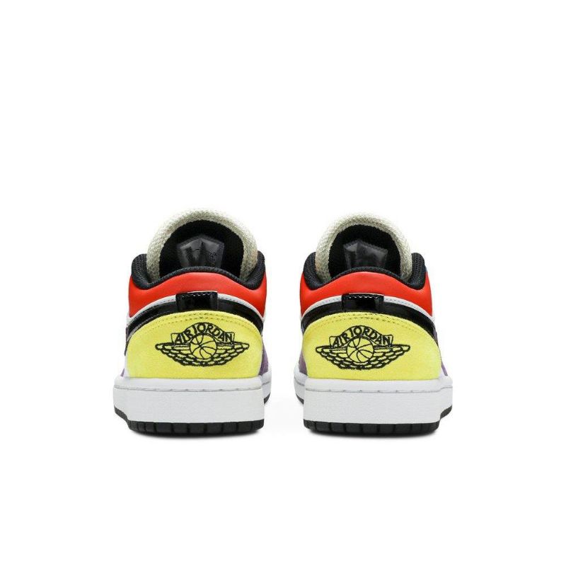 Air Jordan 1 Low Se Valkoinen Moniväriset Naisten Kengät