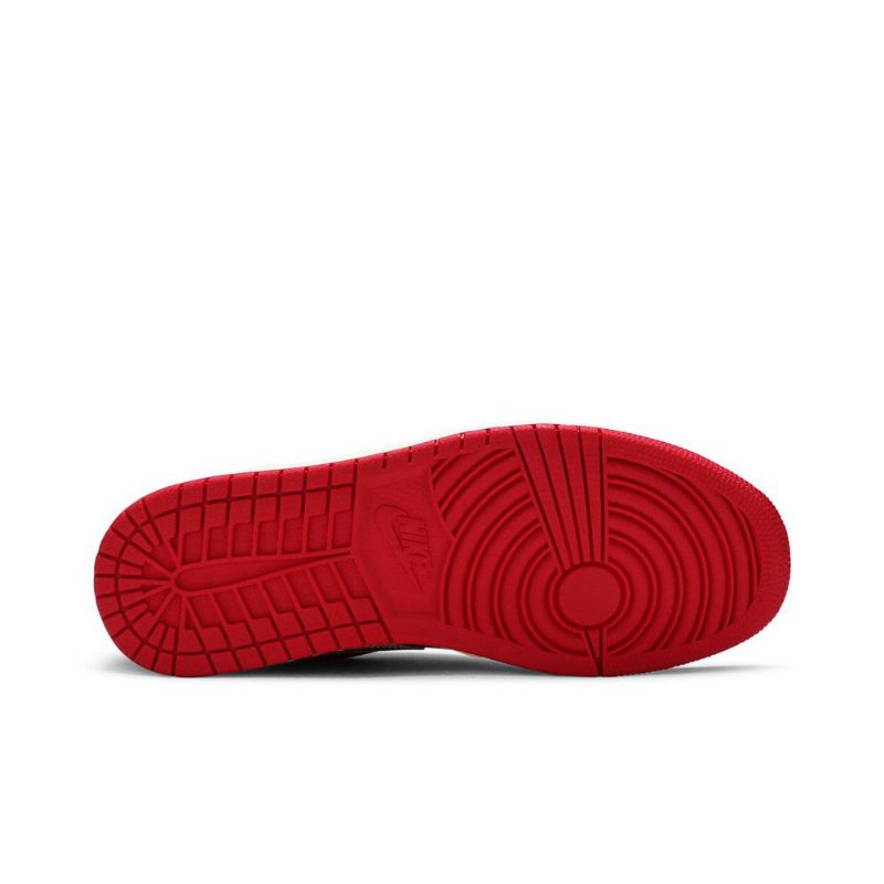 Air Jordan 1 Low Se Valkoinen Punainen Kulta Miesten Kengät