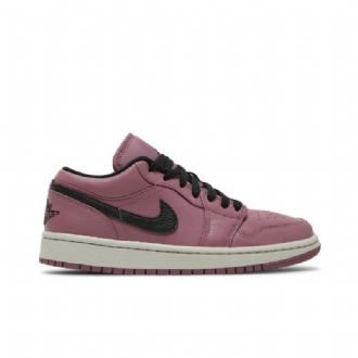 Air Jordan 1 Low Se Violetti Mustat Naisten Kengät