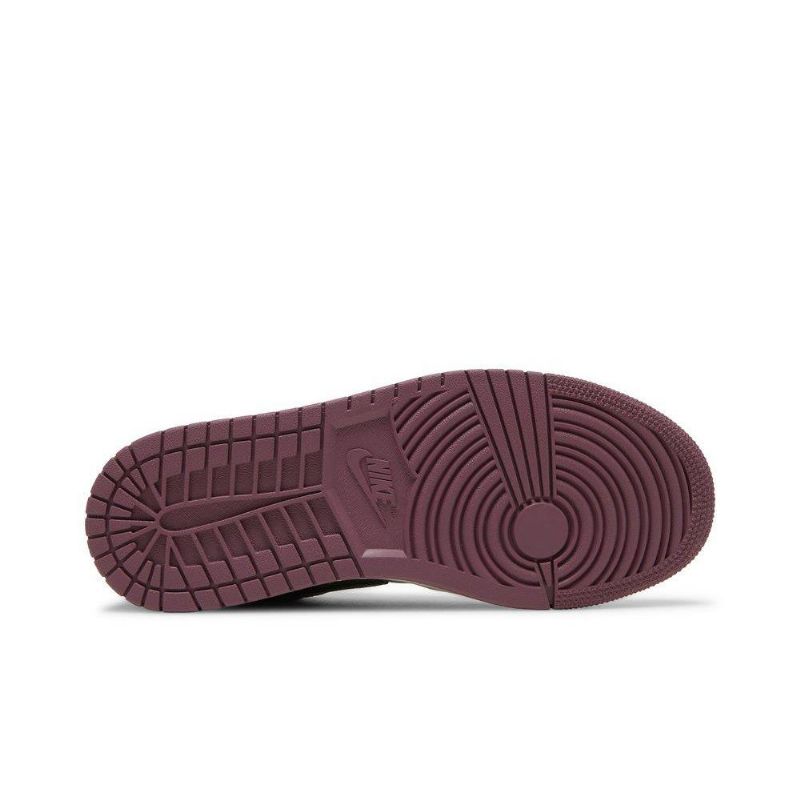 Air Jordan 1 Low Se Violetti Mustat Naisten Kengät