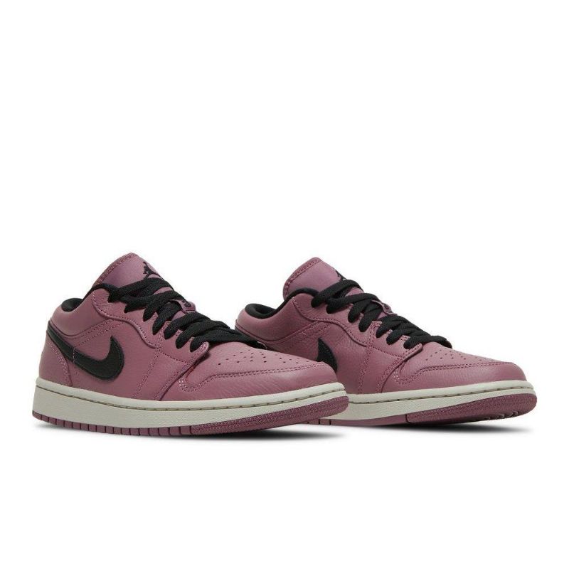 Air Jordan 1 Low Se Violetti Mustat Naisten Kengät
