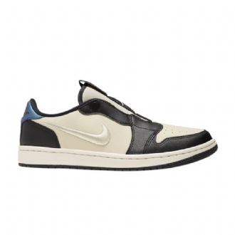 Air Jordan 1 Low Slip Khaki Musta Sininen Naisten Kengät