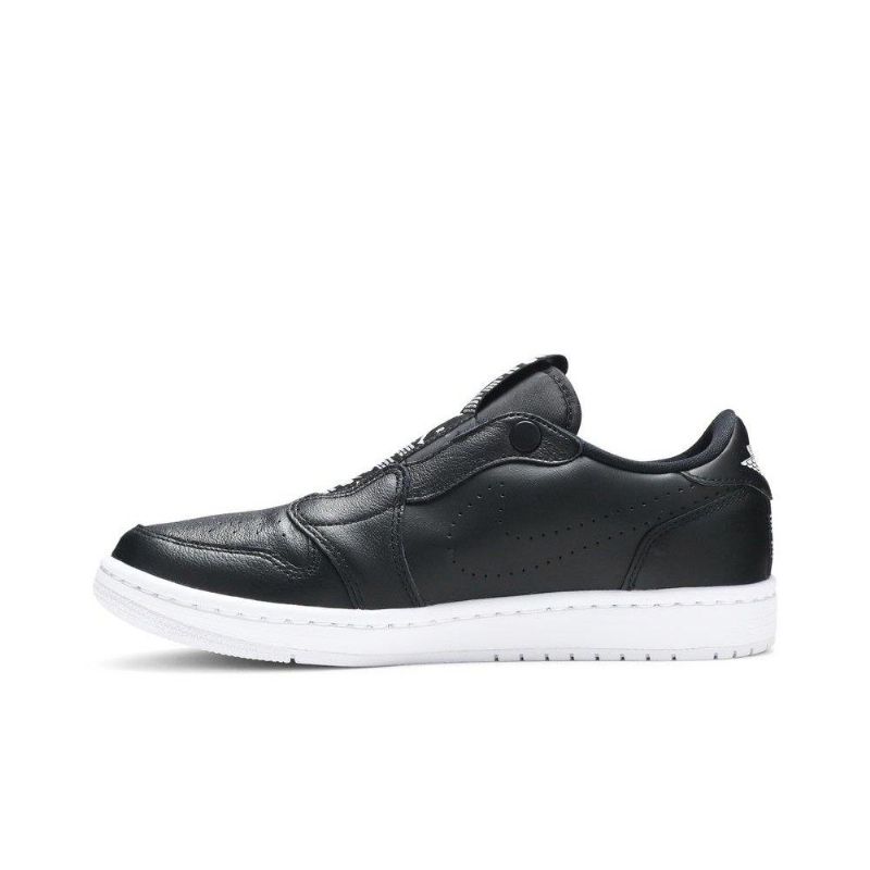 Air Jordan 1 Low Slip Mustavalkoiset Naisten Kengät