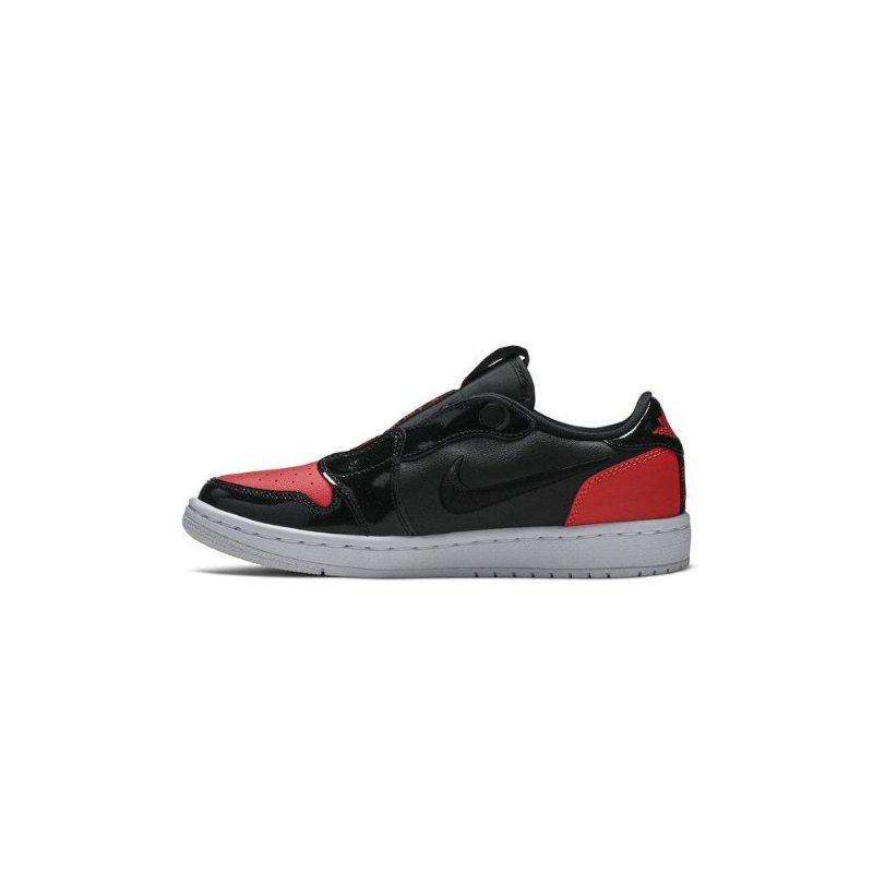 Air Jordan 1 Low Slip Punainen Musta Naisten Kengät