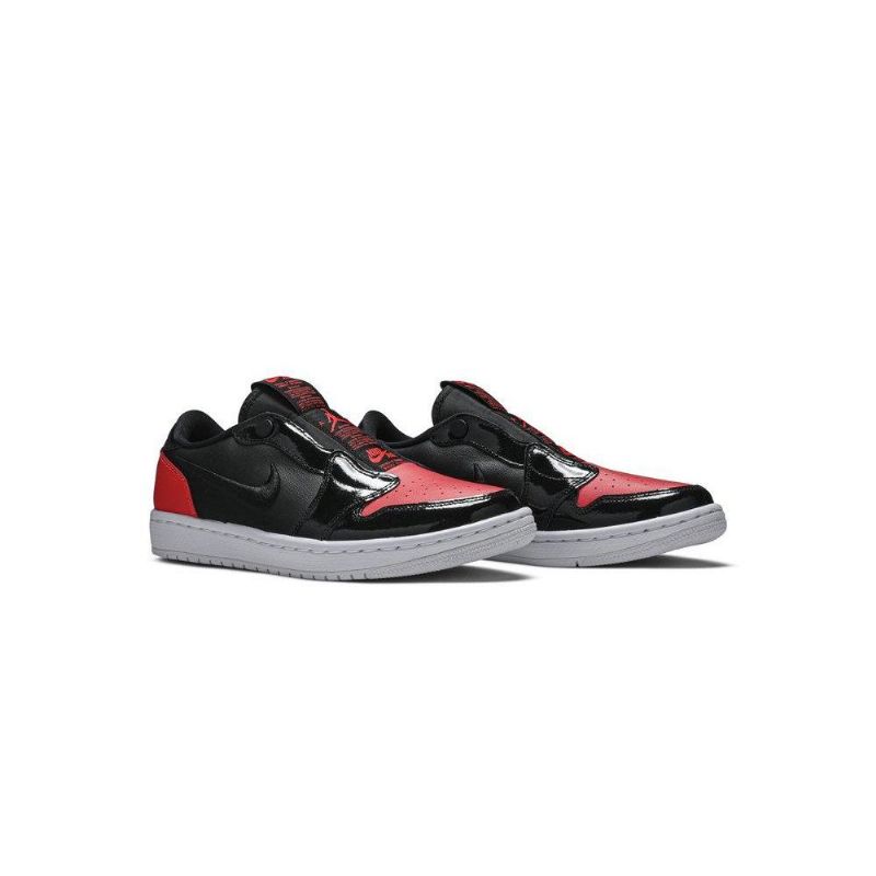 Air Jordan 1 Low Slip Punainen Musta Naisten Kengät