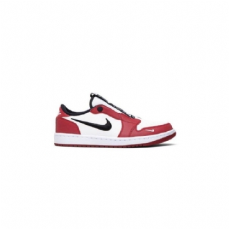 Air Jordan 1 Low Slip Punainen Valkoinen Musta Naisten Kengät