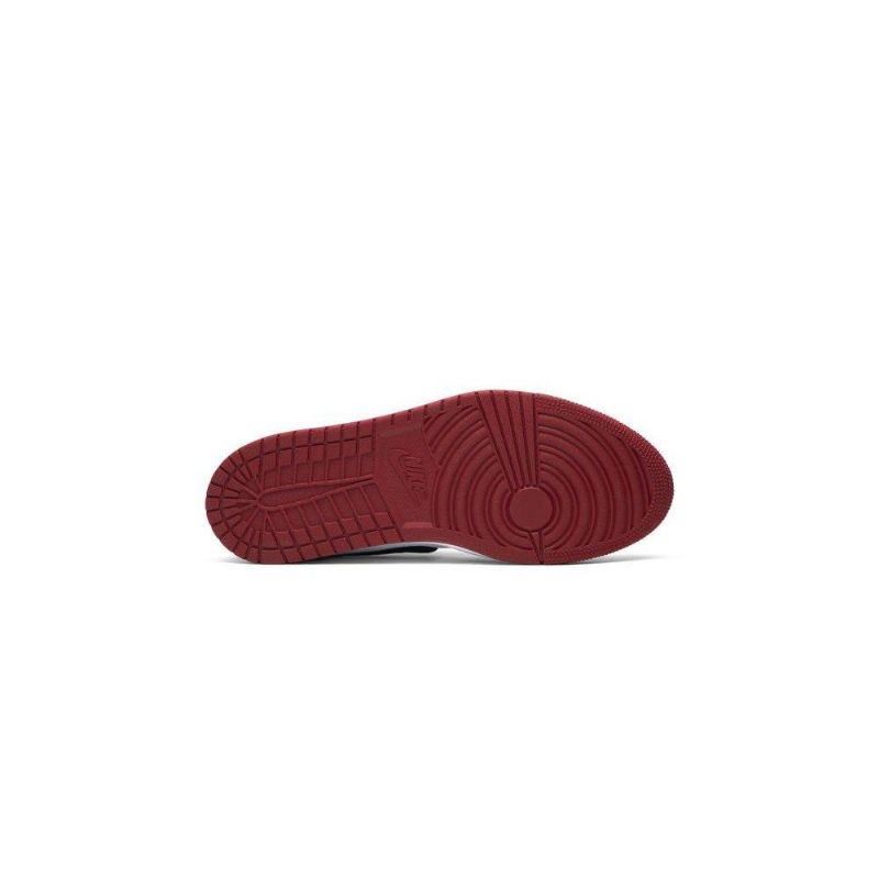 Air Jordan 1 Low Slip Punainen Valkoinen Musta Naisten Kengät