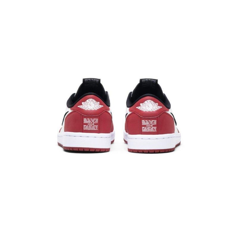 Air Jordan 1 Low Slip Punainen Valkoinen Musta Naisten Kengät