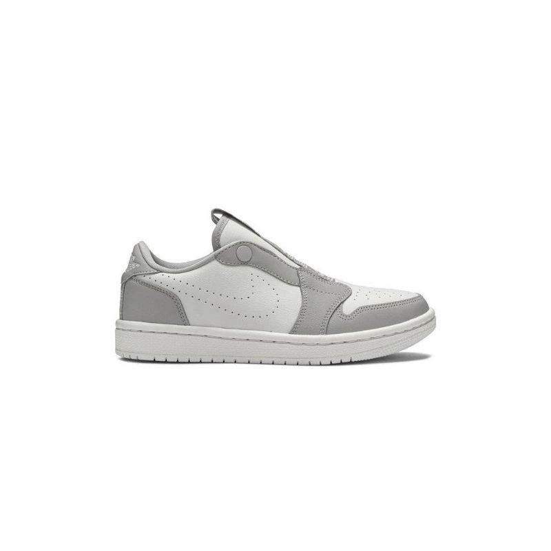 Air Jordan 1 Low Slip Valkoinen Harmaa Naisten Kengät