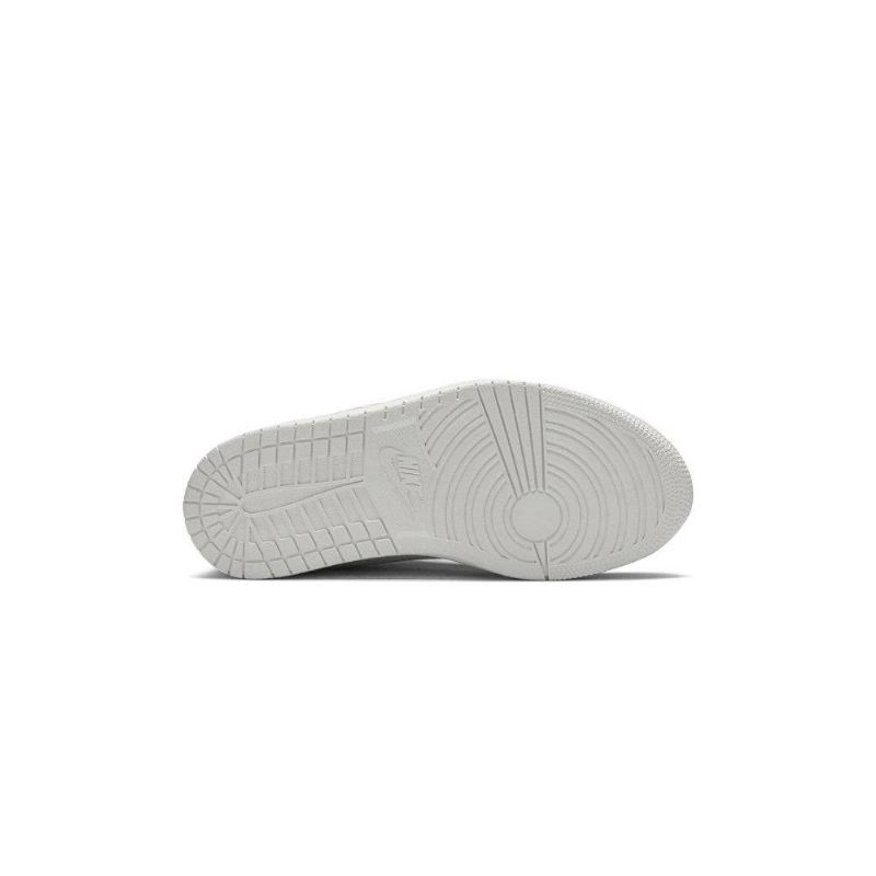 Air Jordan 1 Low Slip Valkoinen Harmaa Naisten Kengät