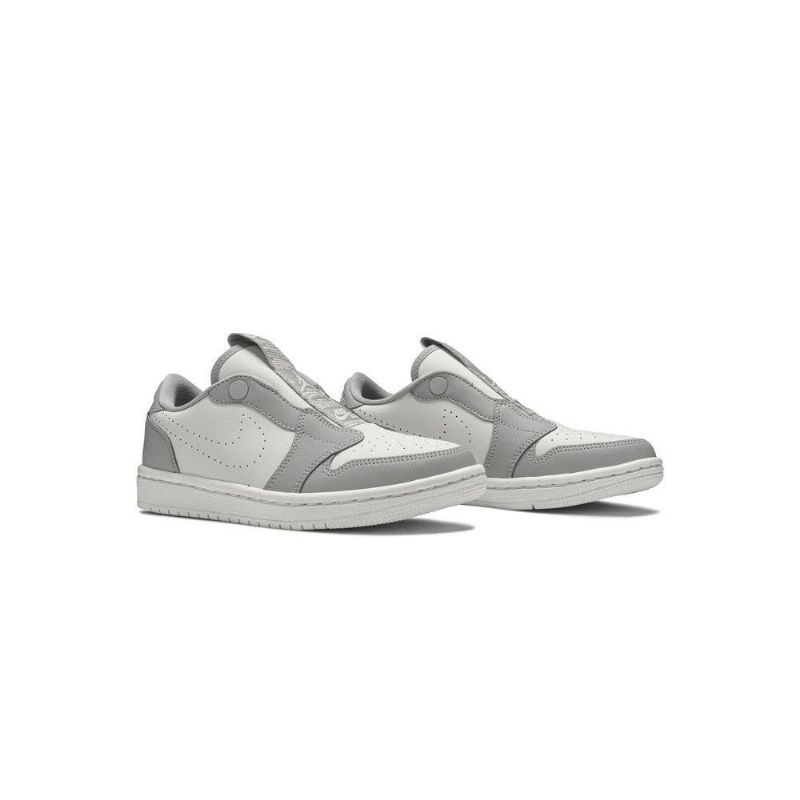 Air Jordan 1 Low Slip Valkoinen Harmaa Naisten Kengät