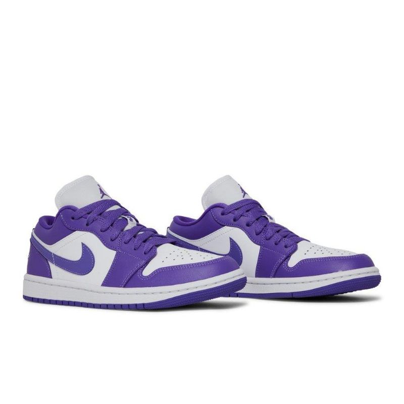 Air Jordan 1 Low Violetti Valkoinen Naisten Kengät