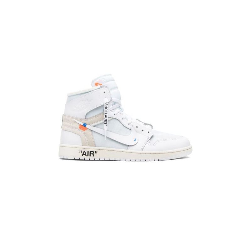 Air Jordan 1 Luonnonvalkoiset Retro Korkeat Ja Valkoiset Miesten Kengät