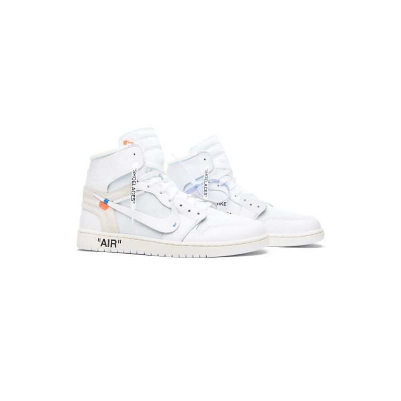 Air Jordan 1 Luonnonvalkoiset Retro Korkeat Ja Valkoiset Miesten Kengät