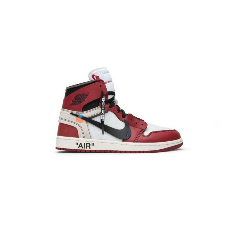 Air Jordan 1 Luonnonvalkoiset Retro Korkeat Valkoiset Musta Punaiset Miesten Kengät