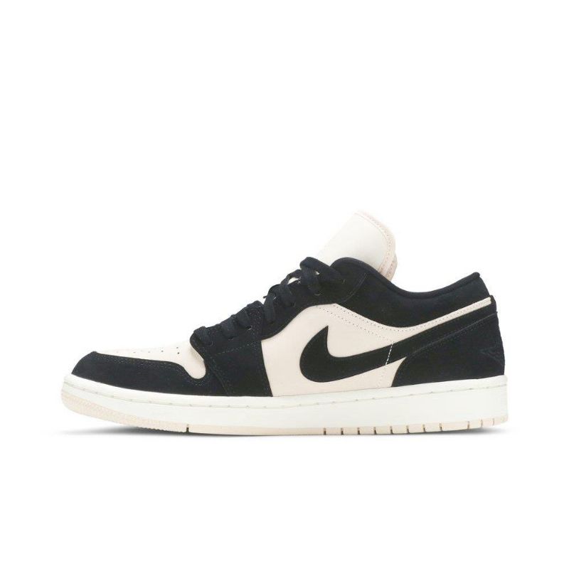 Air Jordan 1 Matala Musta Beige Naisten Kengät