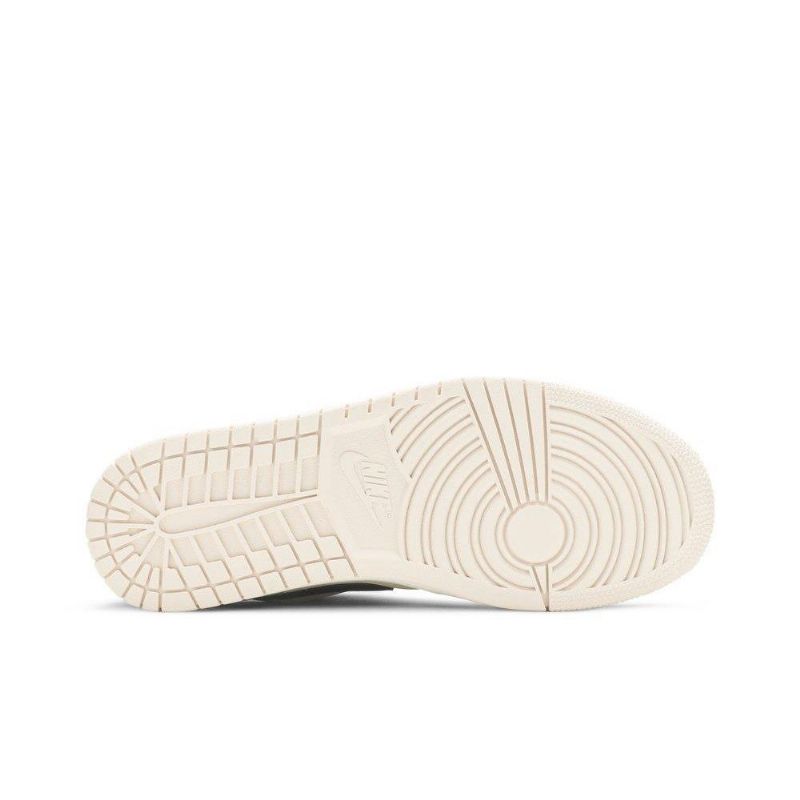 Air Jordan 1 Matala Musta Beige Naisten Kengät