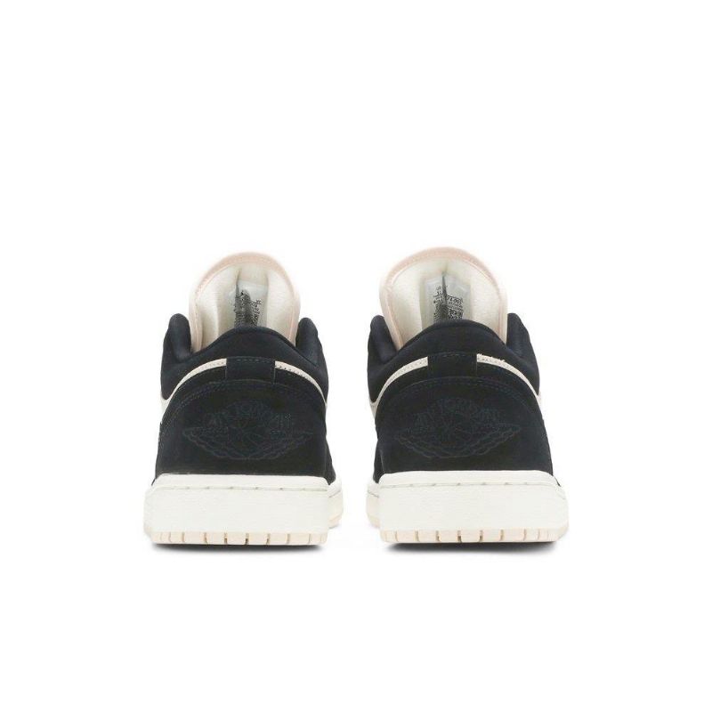 Air Jordan 1 Matala Musta Beige Naisten Kengät