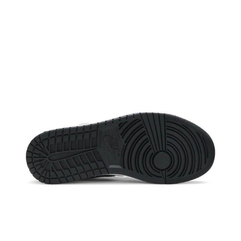 Air Jordan 1 Matala Oranssi Valkoinen Musta Naisten Kengät