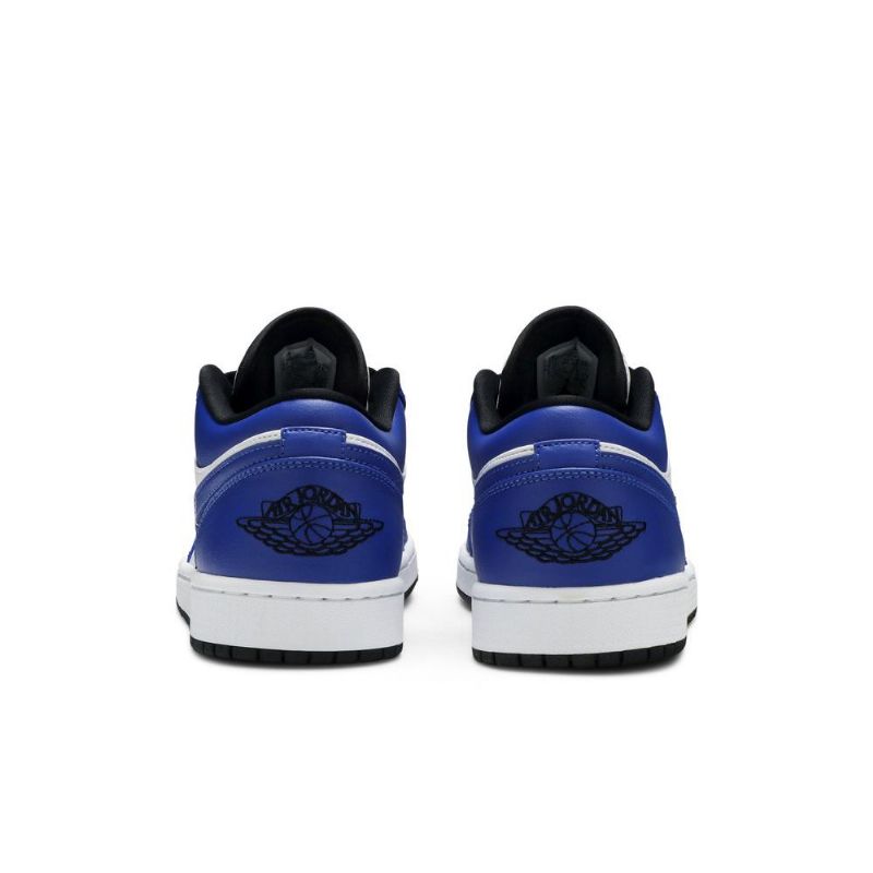 Air Jordan 1 Matala Valkoinen Sininen Musta Miesten Kengät