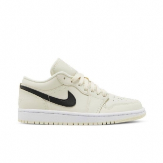 Air Jordan 1 Matalabeiget Mustat Naisten Kengät