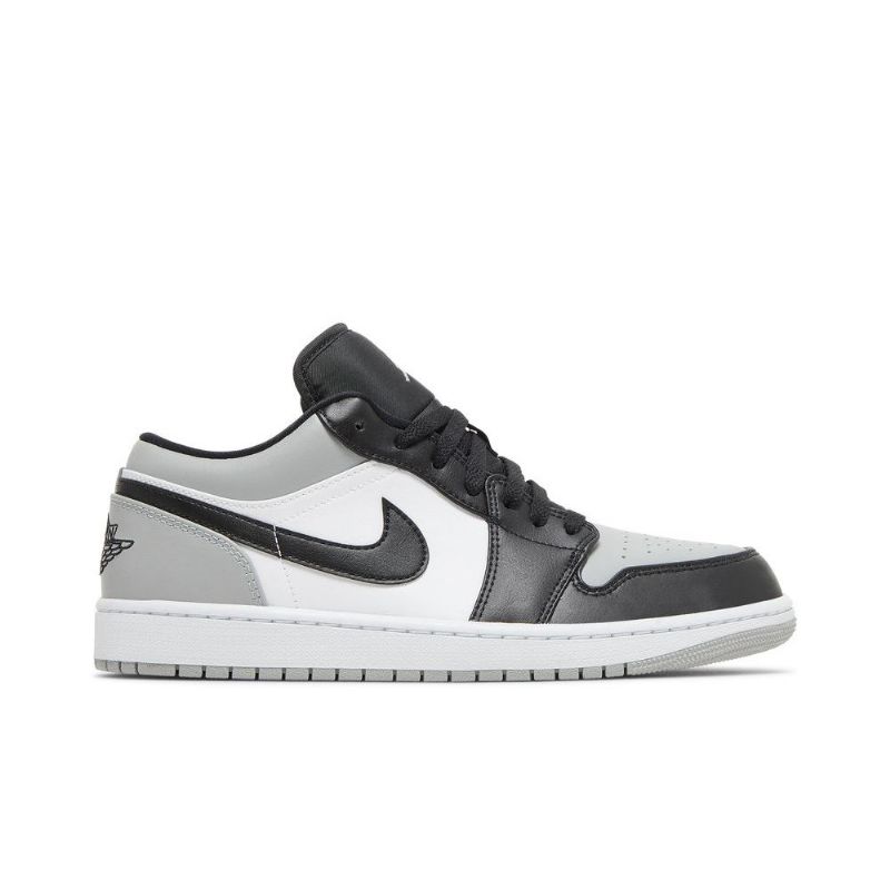 Air Jordan 1 Matalan Harmaat Mustavalkoiset Miesten Kengät