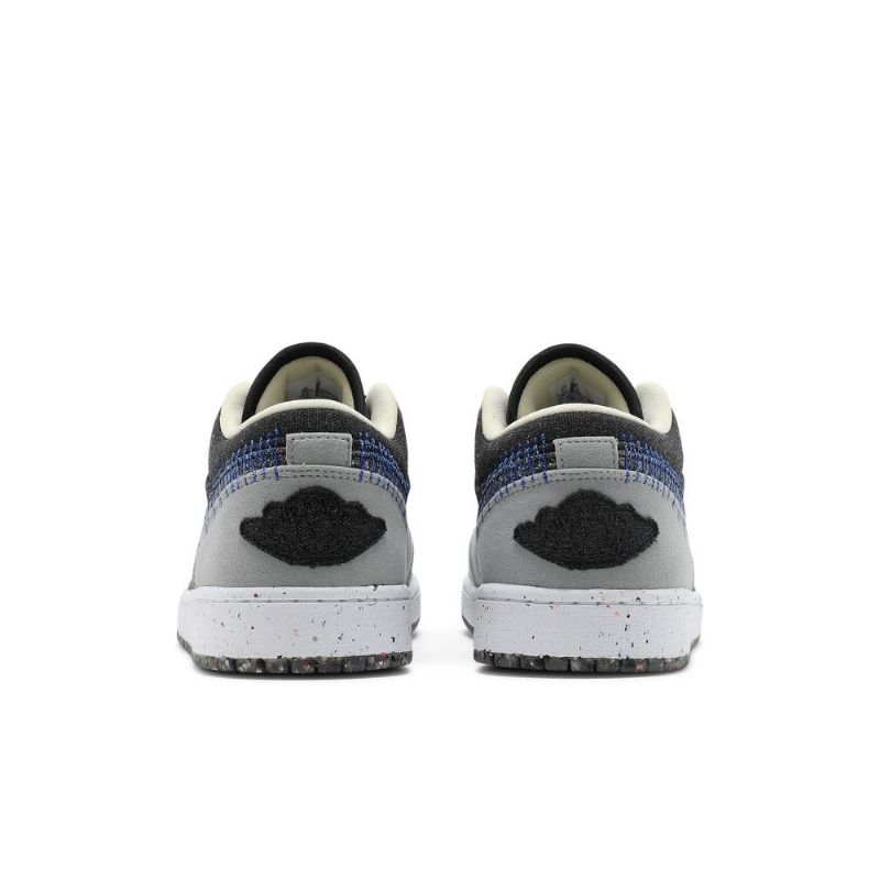 Air Jordan 1 Matalanharmaa Musta Sininen Miesten Kengät