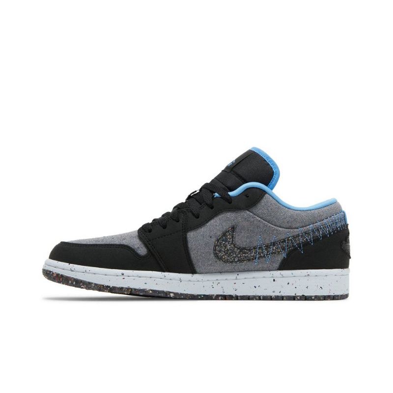 Air Jordan 1 Matalanharmaa Musta Sininen Miesten Kengät