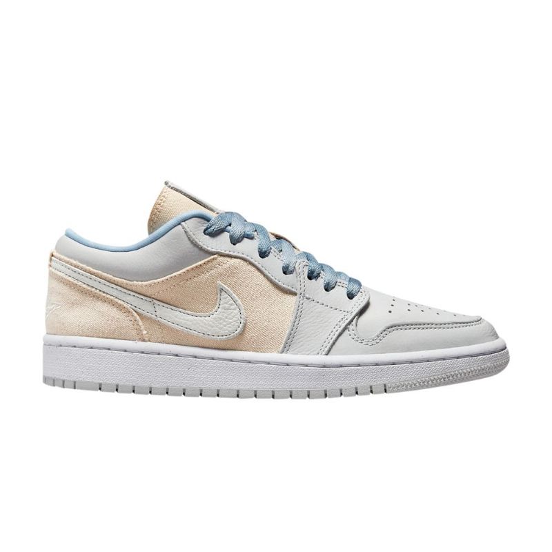 Air Jordan 1 Matalanharmaat Beigensiniset Naisten Kengät