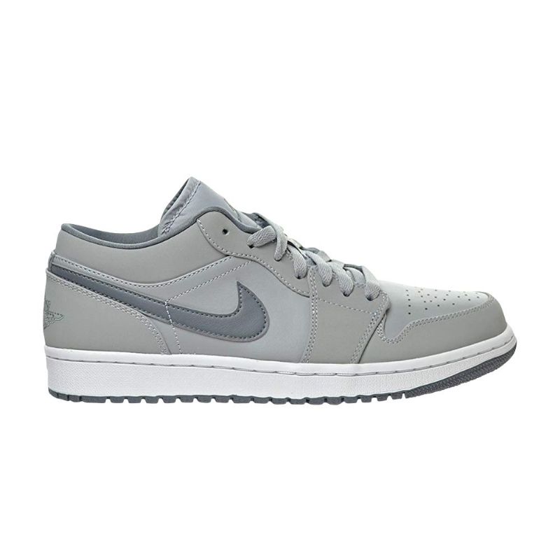 Air Jordan 1 Matalanharmaat Valkoiset Miesten Kengät