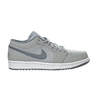 Air Jordan 1 Matalanharmaat Valkoiset Miesten Kengät