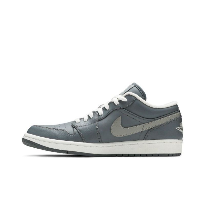 Air Jordan 1 Matalanharmaat Valkoiset Miesten Kengät