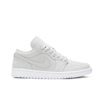 Air Jordan 1 Matalanharmaat Valkoiset Naisten Kengät