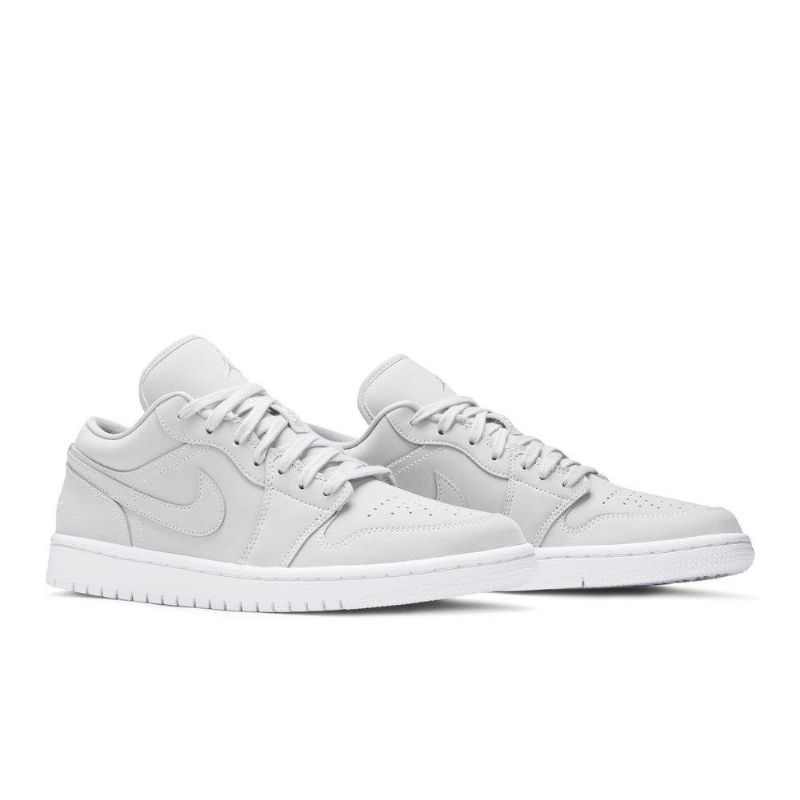 Air Jordan 1 Matalanharmaat Valkoiset Naisten Kengät