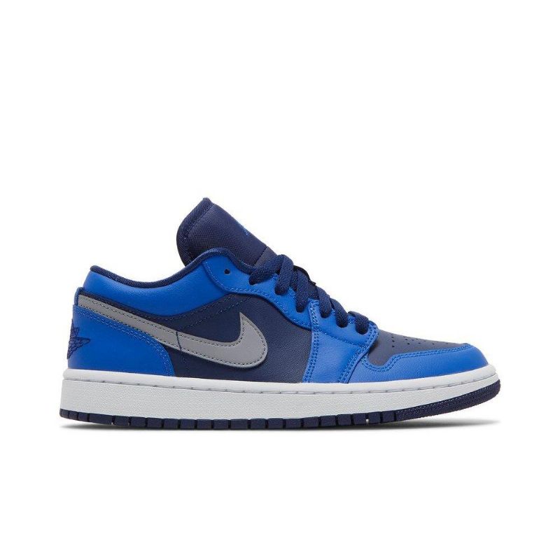 Air Jordan 1 Matalansiniset Laivastonharmaat Naisten Kengät