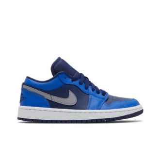 Air Jordan 1 Matalansiniset Laivastonharmaat Naisten Kengät