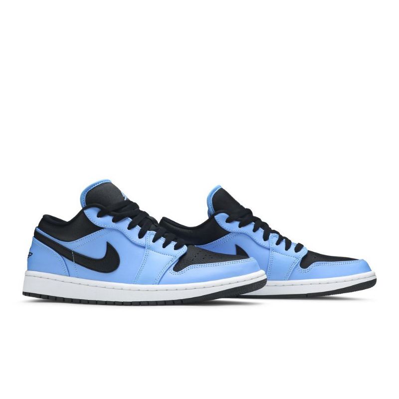 Air Jordan 1 Matalansiniset Mustat Miesten Kengät
