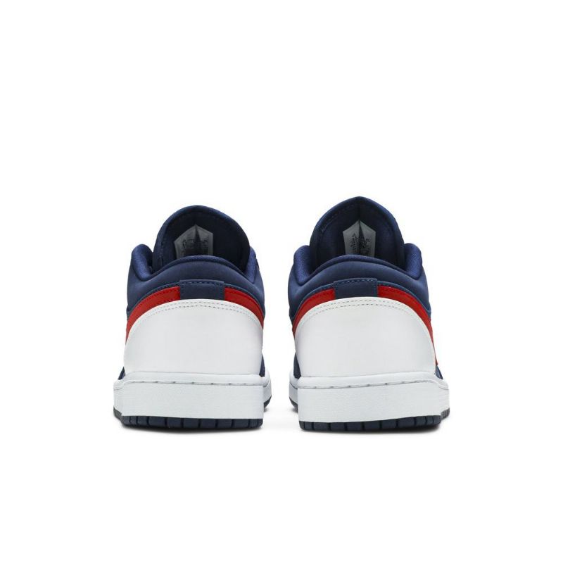 Air Jordan 1 Matalat Laivastonvalkoiset Punaiset Miesten Kengät