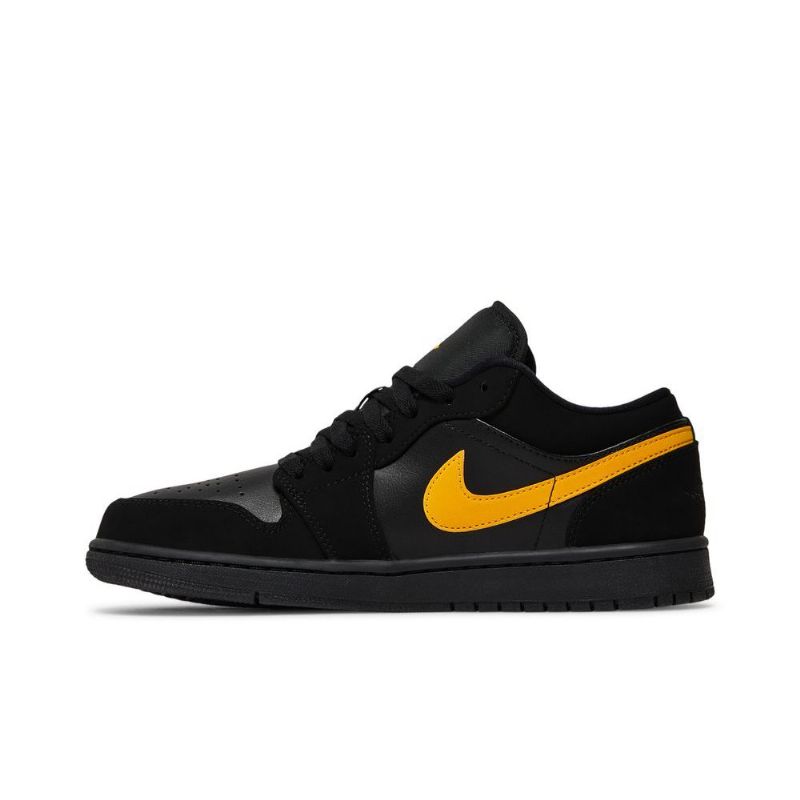 Air Jordan 1 Matalat Mustakultaiset Miesten Kengät