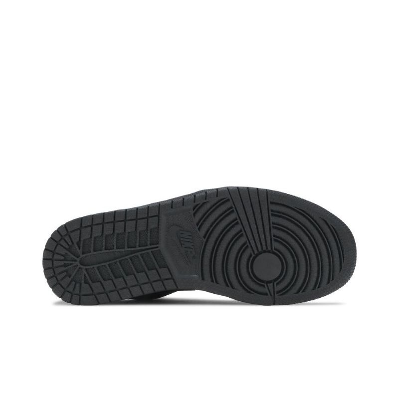 Air Jordan 1 Matalat Mustat Kengät Miehet
