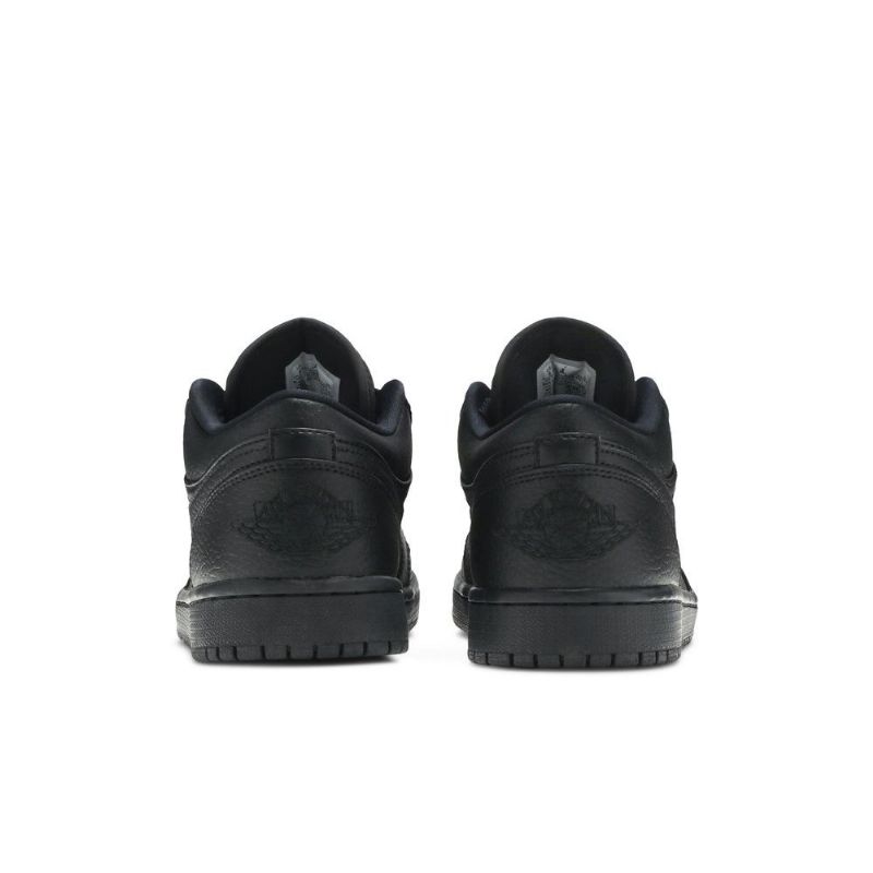Air Jordan 1 Matalat Mustat Kengät Miehet