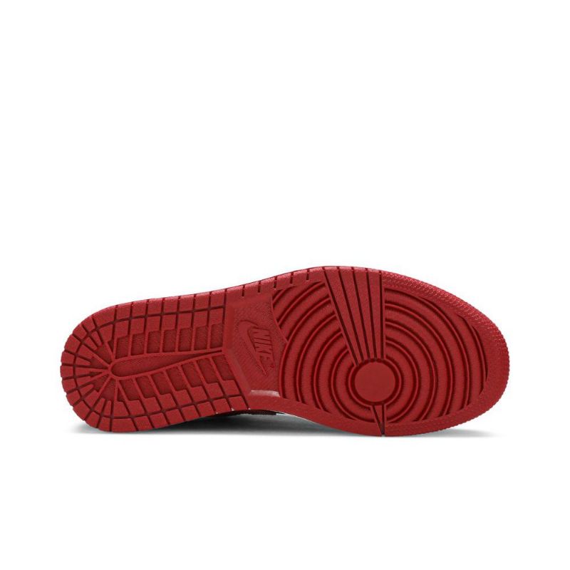 Air Jordan 1 Matalat Mustat Punaiset Miesten Kengät