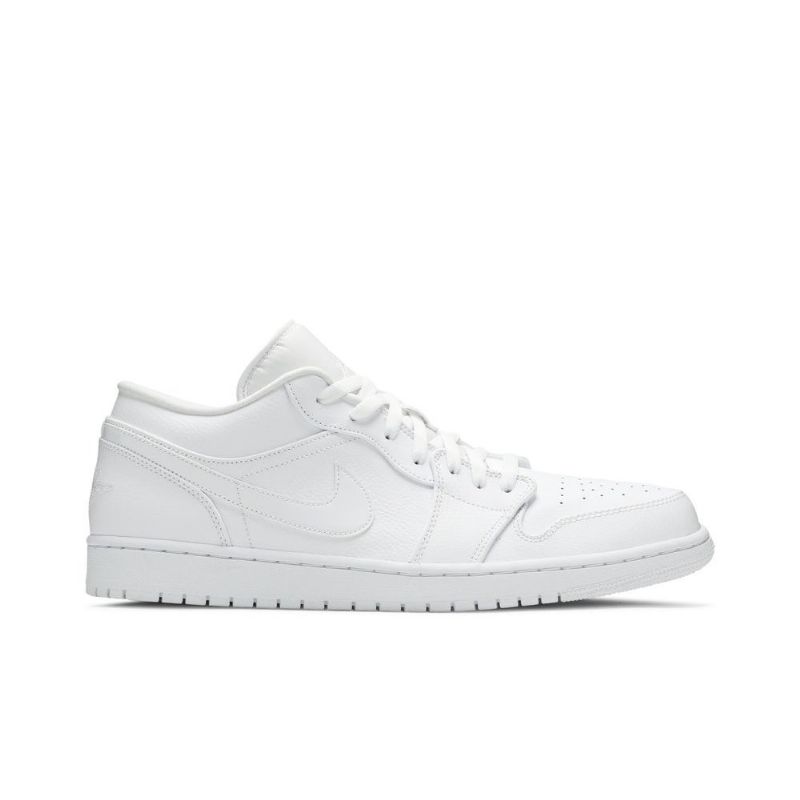 Air Jordan 1 Matalat Valkoiset Kengät Miehet